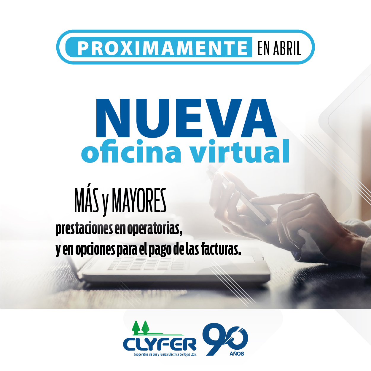 Nueva oficina virtual en abril